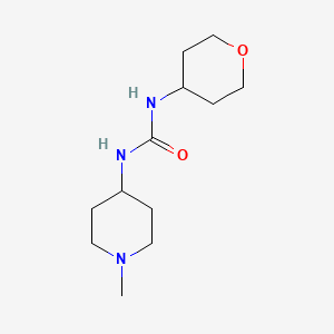 1-(1-methylpiperidin-4-yl)-3-(tetrahydro-2H-pyran-4-yl)urea