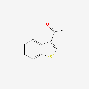 molecular formula C10H8OS B2433954 3-Acetylthianaphthene CAS No. 26168-40-1