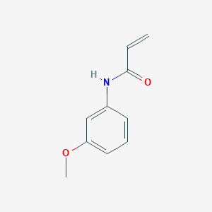 molecular formula C10H11NO2 B2433991 N-(3-甲氧基苯基)丙烯酰胺 CAS No. 17208-99-0
