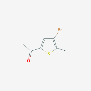 molecular formula C7H7BrOS B2434132 1-(4-Bromo-5-methyl-thiophen-2-yl)-ethanone CAS No. 36901-17-4