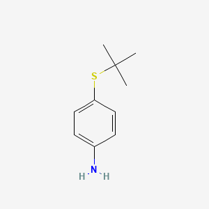 molecular formula C10H15NS B2434160 4-(叔丁基硫基)苯胺 CAS No. 16463-18-6