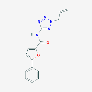 molecular formula C15H13N5O2 B243422 N-(2-allyl-2H-tetraazol-5-yl)-5-phenyl-2-furamide 