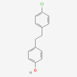 molecular formula C14H13ClO B2434283 4-[2-(4-Chlorophenyl)ethyl]phenol CAS No. 52890-71-8