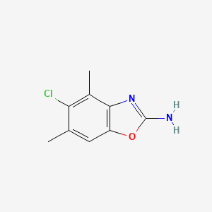 5-Chloro-4,6-dimethyl-1,3-benzoxazol-2-amine