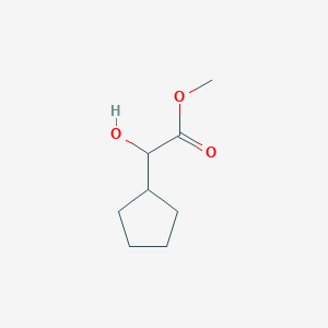molecular formula C8H14O3 B2434364 Methyl 2-cyclopentyl-2-hydroxyacetate CAS No. 39163-42-3