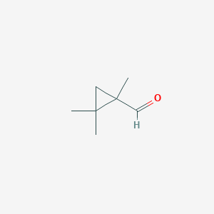 molecular formula C7H12O B2434442 1,2,2-Trimethylcyclopropanecarbaldehyde CAS No. 344241-31-2