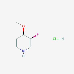 (3S,4R)-3-Fluoro-4-methoxypiperidine hydrochloride