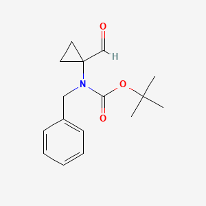 Tert-butyl benzyl(1-formylcyclopropyl)carbamate
