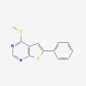 4-Methylsulfanyl-6-phenylthieno[2,3-d]pyrimidine