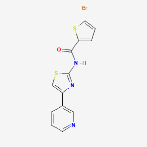 molecular formula C13H8BrN3OS2 B2434530 TCMDC-142403 CAS No. 477544-94-8