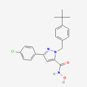molecular formula C21H22ClN3O2 B2434614 Nrf2-IN-1 CAS No. 1610022-76-8