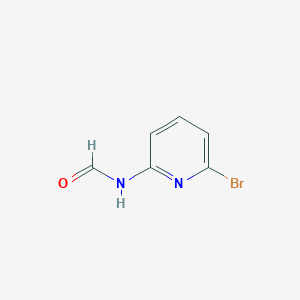 Formamide, N-(6-bromo-2-pyridinyl)-