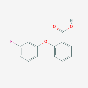 molecular formula C13H9FO3 B2434944 2-(3-Fluorophenoxy)benzoic acid CAS No. 2795-62-2
