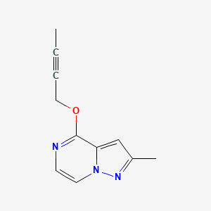 4-(But-2-yn-1-yloxy)-2-methylpyrazolo[1,5-a]pyrazine