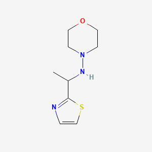 Morpholine-4-yl-(1-thiazol-2-yl-ethyl) amine