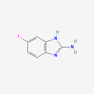 5-Iodo-1H-benzimidazole-2-amine