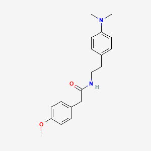 N-(4-(dimethylamino)phenethyl)-2-(4-methoxyphenyl)acetamide