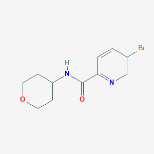 5-bromo-N-(oxan-4-yl)pyridine-2-carboxamide