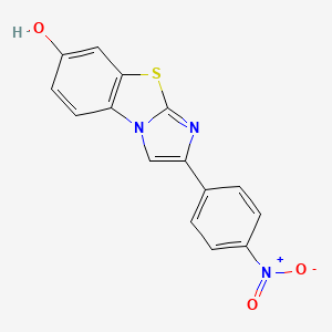 2-(4-Nitrophenyl)imidazo[2,1-b]benzothiazol-7-ol