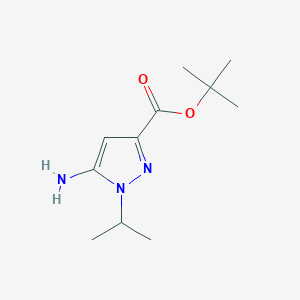 Tert-butyl 5-amino-1-propan-2-ylpyrazole-3-carboxylate