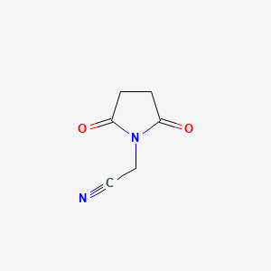 molecular formula C6H6N2O2 B2435123 2-(2,5-Dioxopyrrolidin-1-yl)acetonitrile CAS No. 61516-81-2