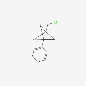 1-(Chloromethyl)-3-phenylbicyclo[1.1.1]pentane
