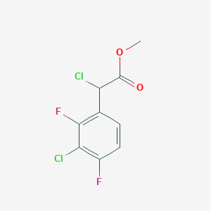 Methyl 2-chloro-2-(3-chloro-2,4-difluorophenyl)acetate