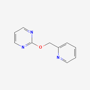 2-[(Pyridin-2-yl)methoxy]pyrimidine