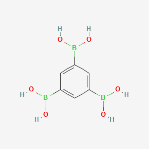 molecular formula C6H9B3O6 B2435342 Benzene-1,3,5-triyltriboronic acid CAS No. 89641-21-4
