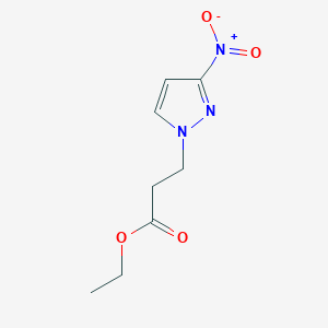 ethyl 3-(3-nitro-1H-pyrazol-1-yl)propanoate