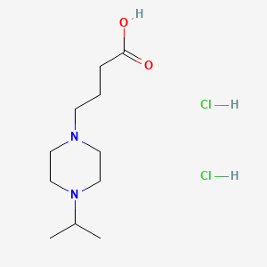 4-[4-(Propan-2-yl)piperazin-1-yl]butanoic acid dihydrochloride