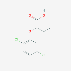 molecular formula C10H10Cl2O3 B2435703 2-(2,5-Dichlorophenoxy)butanoic acid CAS No. 855152-75-9