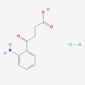 4-(2-Aminophenyl)-4-oxobutanoic acid;hydrochloride