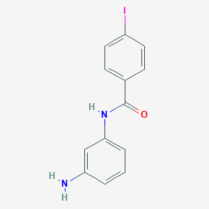 N-(3-aminophenyl)-4-iodobenzamide