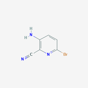 3-Amino-6-bromopyridine-2-carbonitrile