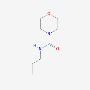 molecular formula C8H14N2O2 B2435919 N-烯丙基吗啉-4-甲酰胺 CAS No. 872794-24-6
