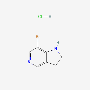 7-Bromo-2,3-dihydro-1H-pyrrolo[3,2-c]pyridine;hydrochloride