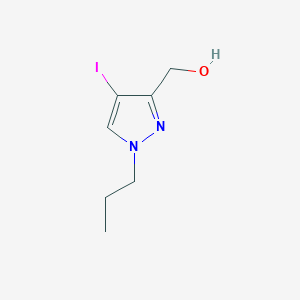 (4-Iodo-1-propyl-1H-pyrazol-3-yl)methanol