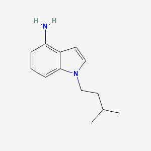 1-(3-methylbutyl)-1H-indol-4-amine