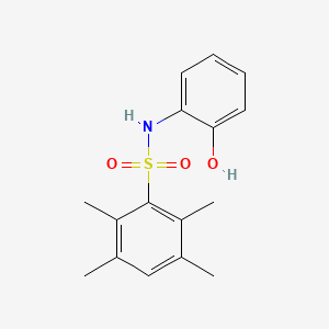 N-(2-hydroxyphenyl)-2,3,5,6-tetramethylbenzenesulfonamide