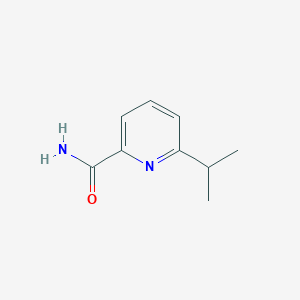molecular formula C9H12N2O B2436782 6-异丙基吡啶甲酰胺 CAS No. 1865042-46-1