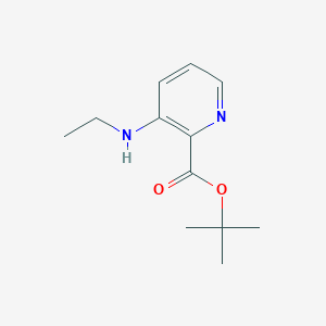 molecular formula C12H18N2O2 B2437002 Tert-butyl 3-(ethylamino)pyridine-2-carboxylate CAS No. 2248329-54-4