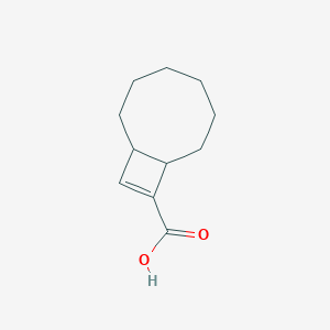 molecular formula C11H16O2 B2437003 双环[6.2.0]癸-9-烯-9-羧酸 CAS No. 2260932-37-2