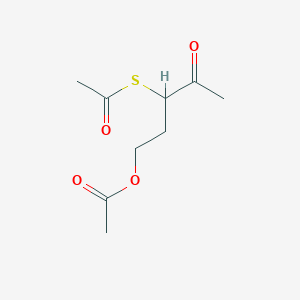 (3-Acetylsulfanyl-4-oxopentyl) acetate