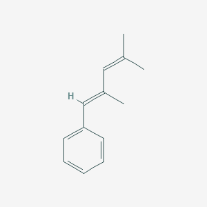 molecular formula C13H16 B2437079 (2,4-二甲基戊-1,3-二烯-1-基)苯 CAS No. 74312-62-2