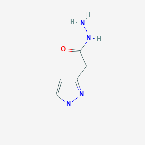 2-(1-Methylpyrazol-3-yl)acetohydrazide