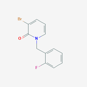 3-Bromo-1-(2-fluorobenzyl)pyridin-2(1H)-one