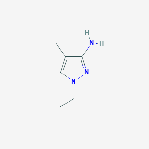 B2437229 1-ethyl-4-methyl-1H-pyrazol-3-amine CAS No. 1174882-85-9; 1431966-46-9