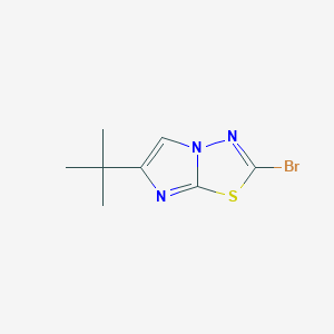 2-Bromo-6-tert-butylimidazo[2,1-b][1,3,4]thiadiazole
