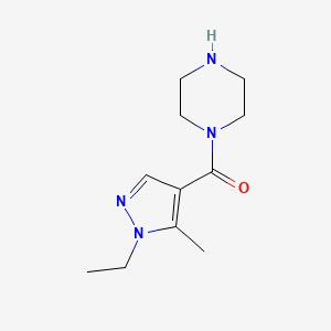 (1-Ethyl-5-methylpyrazol-4-yl)-piperazin-1-ylmethanone